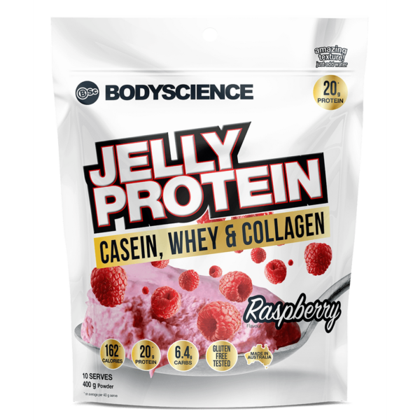 BSc Bodyscience Jelly Protein Casein Whey Collagen 400g