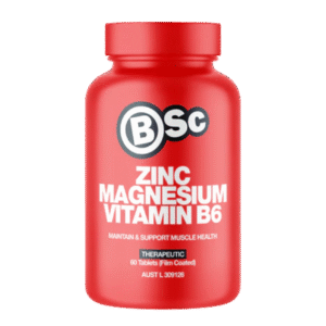BSc Bodyscience Zinc Magnesium Vitamin B6 60 Tablets