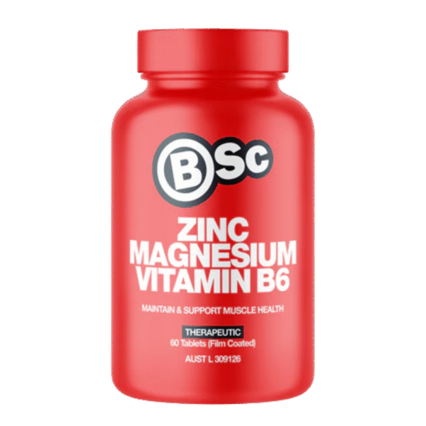 BSc Bodyscience Zinc Magnesium Vitamin B6 60 Tablets