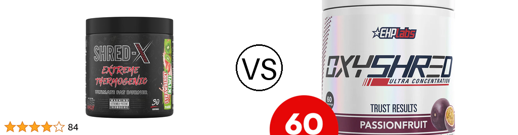 Pre-Shred vs OxyShred: Which Fat Burner Has Better Results?
