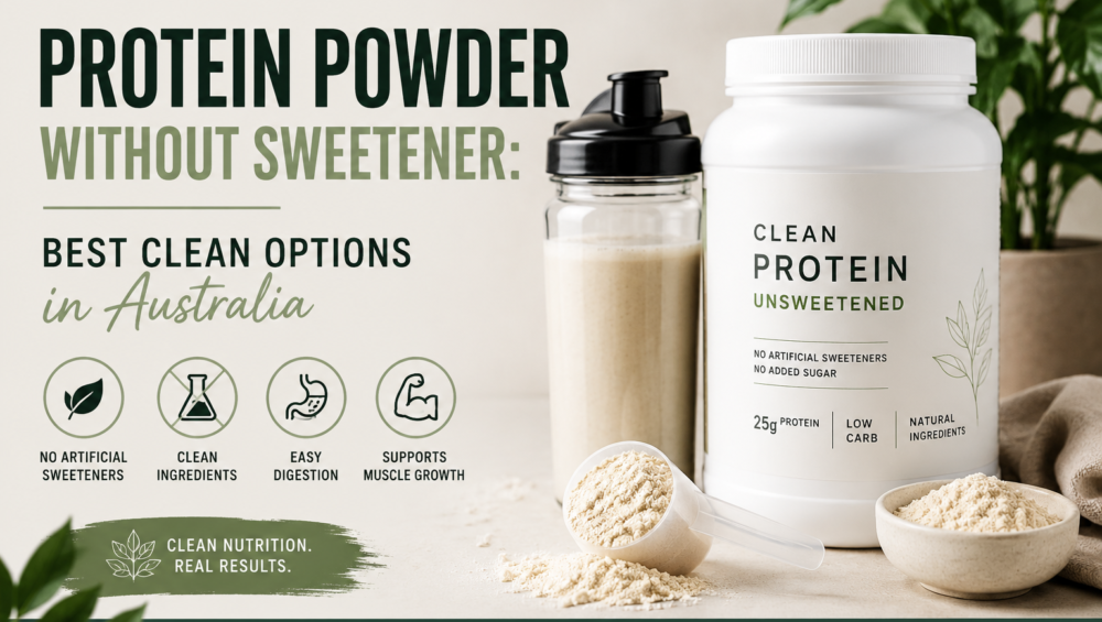 protein powder without sweetener